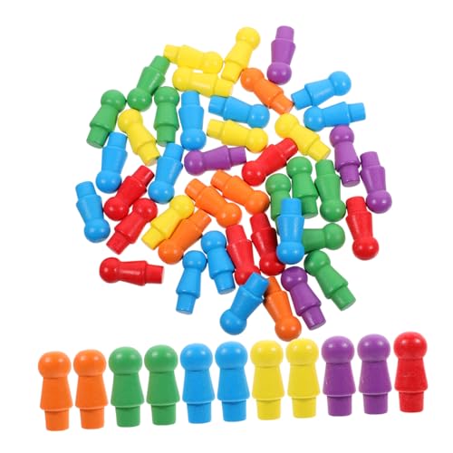 Kisangel 60 Stück Checker Token bunt Flugschach Zubehör für fliegendes Schach pädagogisches Schach Unterhaltungsspielzeug Holz Kisangel 60 Stück Checker Token bunt Flugschach Zubehör für fliegendes Schach pädagogisches Schach Unterhaltungsspielzeug Holz von Kisangel