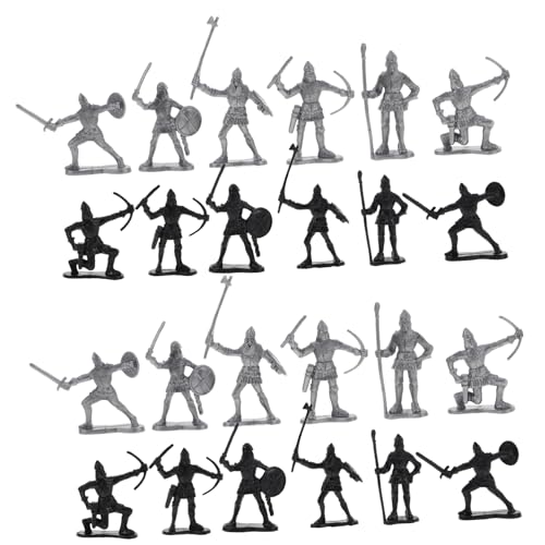 Kisangel 60 Stück Militärmodell Ritter Miniatur Spielzeugsoldaten Mittelalter Figuren Armee Männer Figuren Ritter Soldaten Actionfiguren Soldaten Actionfiguren Soldaten Figur Kisangel 60 Stück Militärmodell Ritter Miniatur Spielzeugsoldaten Mittelalter Figuren Armee Männer Figuren Ritter Soldaten Actionfiguren Soldaten Actionfiguren Soldaten Figur von Kisangel
