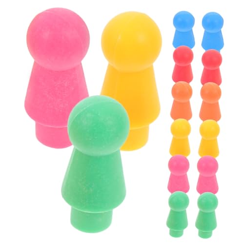 Kisangel 60 Teiliges Dame Brettspiel Schachzubehör Schach Für Spielbrett Plastikschach Plastik Bauernschach Bunte Schachspiele Brettschach Flugschachspiele Schach Fliegendes von Kisangel