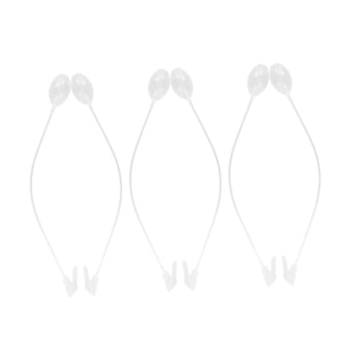 Kisangel 6Stücke Bewegliche Hasenohren Für Ersatzteile Für Hasenhut DIY Bastelbedarf Plüsch Ohrenschutz Transparente Luftkissen Witzige Tiermütze Für Fasching Kisangel 6Stücke Bewegliche Hasenohren Für Ersatzteile Für Hasenhut DIY Bastelbedarf Plüsch Ohrenschutz Transparente Luftkissen Witzige Tiermütze Für Fasching von Kisangel