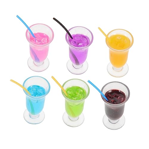 Kisangel 6-Teiliges Cocktail-Modell Modelle Mini-Spielzeug Miniatur-Zubehör Miniatur-Spielzeug Mini-Dinge Saft-Spielzeug Miniatur-Modell Miniatur-Saft- Puppenhaus Kisangel 6-Teiliges Cocktail-Modell Modelle Mini-Spielzeug Miniatur-Zubehör Miniatur-Spielzeug Mini-Dinge Saft-Spielzeug Miniatur-Modell Miniatur-Saft- Puppenhaus von Kisangel