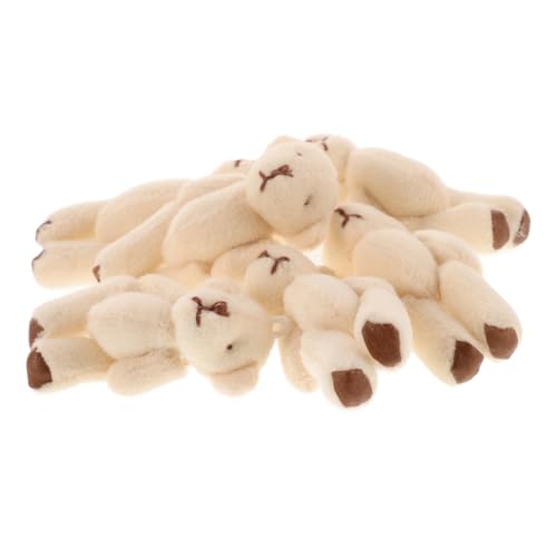 Kisangel 6Stücke Mini Kuscheltiere Aus Plüsch Beweglicher Bär Für Babypartys Und Sicher Für Kleinkinder Hochwertiges Für Sammler von Kisangel