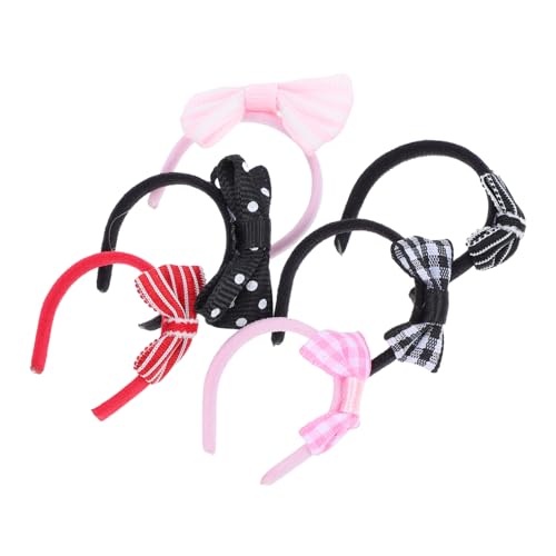 Kisangel 6Stücke Miniatur Haarreifen mit Schleife Puppenhaus Dekoration DIY Zubehör für Puppen Vielseitige Haaraccessoires für Kreative Bastelprojekte Kisangel 6Stücke Miniatur Haarreifen mit Schleife Puppenhaus Dekoration DIY Zubehör für Puppen Vielseitige Haaraccessoires für Kreative Bastelprojekte von Kisangel