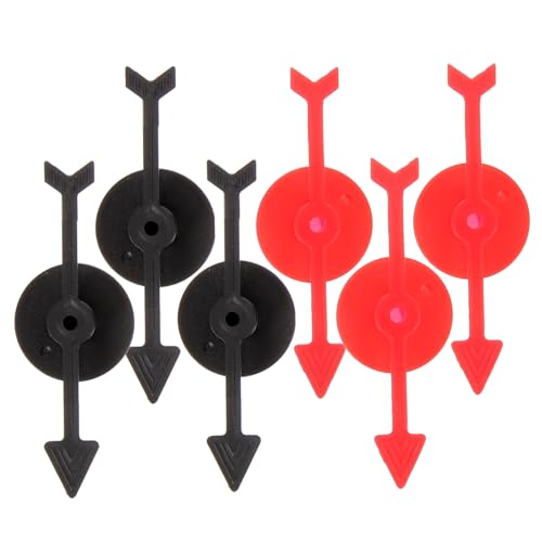 Kisangel 6Stücke Spinnerspiel Aus Kunststoff DIY Brettspiel Zubehör Mit Langen Spielpfeilen Und Interaktives Familienspiel Für Kreative Spielabende Kisangel 6Stücke Spinnerspiel Aus Kunststoff DIY Brettspiel Zubehör Mit Langen Spielpfeilen Und Interaktives Familienspiel Für Kreative Spielabende von Kisangel