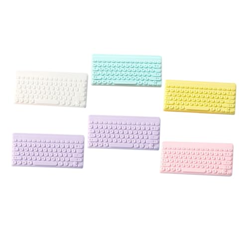 Kisangel 6Stücke Tastatur Charms DIY Schlüsselanhänger Dekoration Für Schmuck Basteln Lebendige Accessoires Für Handgemachtes Sicher Und Langlebig Kisangel 6Stücke Tastatur Charms DIY Schlüsselanhänger Dekoration Für Schmuck Basteln Lebendige Accessoires Für Handgemachtes Sicher Und Langlebig von Kisangel
