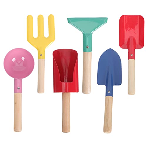 Kisangel 6Stücke Teiliges Sandspielzeug Metallische Strandschaufeln Mit Stabilem Holzgriff Für Buddeln Und Am Strand Geschenkidee Für Gartenpartys Kisangel 6Stücke Teiliges Sandspielzeug Metallische Strandschaufeln Mit Stabilem Holzgriff Für Buddeln Und Am Strand Geschenkidee Für Gartenpartys von Kisangel