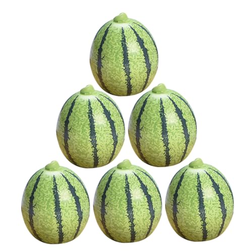 Kisangel 6Stücke Teiliges Wassermelonen Dekorative Früchte aus Harz für Puppenhäuser und Fotografie Requisiten Lebendige Mini Fruit Modelle zur Kreativen Layout Gestaltung Kisangel 6Stücke Teiliges Wassermelonen Dekorative Früchte aus Harz für Puppenhäuser und Fotografie Requisiten Lebendige Mini Fruit Modelle zur Kreativen Layout Gestaltung von Kisangel