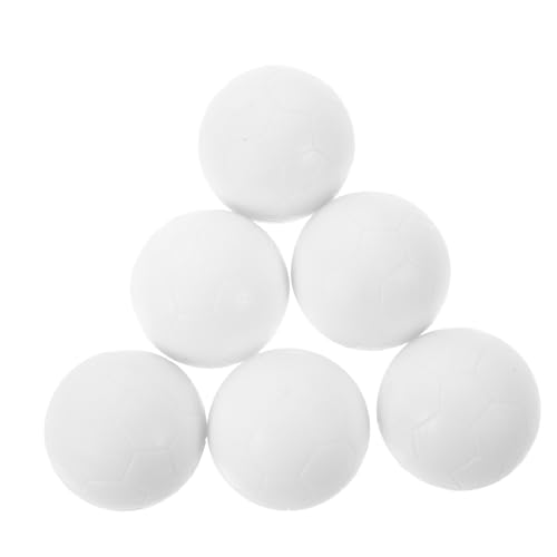 Kisangel 6Stücke Tischfußballbälle Ersatzkugeln Für Kickertische Langlebige Material Für Indoor Und Outdoor Spiele Perfektes Zubehör Für Partys Und Familienfeiern von Kisangel