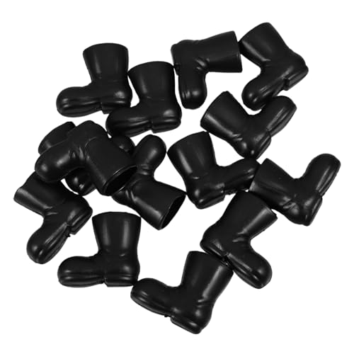 Kisangel 7 Paar Mini Schuhe Puppenstiefel Zum Basteln Kleine Weihnachtsstiefel Miniaturstiefel Dekorationen Weihnachtsschuhe In Stiefelettenform Süß Weihnachtsornamente Miniaturen von Kisangel