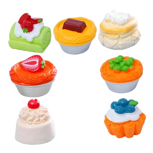 Kisangel 7 Stück Bäckerei Realistische Lebensmittel Requisiten Geburtstagssimulation Lebensecht Für Obstmaterial Topper Dekorativ Süßes Dessert Oh Süßigkeiten Kunstminiatur Kisangel 7 Stück Bäckerei Realistische Lebensmittel Requisiten Geburtstagssimulation Lebensecht Für Obstmaterial Topper Dekorativ Süßes Dessert Oh Süßigkeiten Kunstminiatur von Kisangel