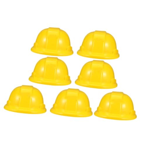 Kisangel 7 Stück Teiliges Bauhelme Flexible Sicherheitshüte für Rollenspiele Partyzubehör Jungen Mädchen Kreative Verkleidung von Kisangel