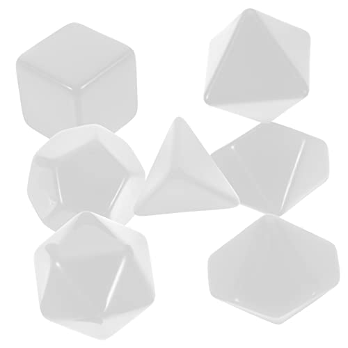 Kisangel 7 Teiliges Würfelset Blanko Würfel Würfelherstellung Bedarfsartikel Für Individuelle Würfelherstellung Party Würfel Party Zubehör Würfel DIY Zubehör Brettspiele Würfel Kisangel 7 Teiliges Würfelset Blanko Würfel Würfelherstellung Bedarfsartikel Für Individuelle Würfelherstellung Party Würfel Party Zubehör Würfel DIY Zubehör Brettspiele Würfel von Kisangel
