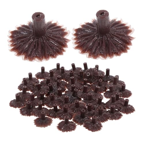 Kisangel 70 Stück Modellbaum Standfüße aus Robustem Präzise Gestaltete Miniatur Baumhalter für Landschaftsmodelle Dioramen Stadtplanung und DIY Bastelprojekte Einfache Montage als Ersatz von Kisangel