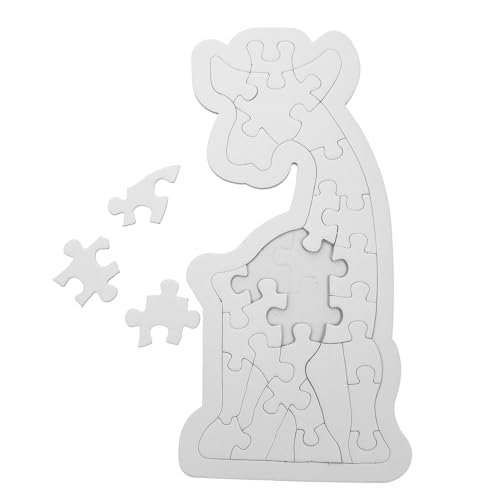 Kisangel 8 Sätze Teiliges Blanker Giraffen Puzzles für DIY Malpuzzle Kreativität Denkvermögen und Beobachtungsfähigkeiten Kisangel 8 Sätze Teiliges Blanker Giraffen Puzzles für DIY Malpuzzle Kreativität Denkvermögen und Beobachtungsfähigkeiten von Kisangel