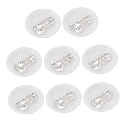 Kisangel 8 Sets Besteck Miniaturteller Simulierte Mini Löffel Mini Dekoration Mini Ornamente Mini Mini Ornamente Für Mini Weiß Kisangel 8 Sets Besteck Miniaturteller Simulierte Mini Löffel Mini Dekoration Mini Ornamente Mini Mini Ornamente Für Mini Weiß von Kisangel