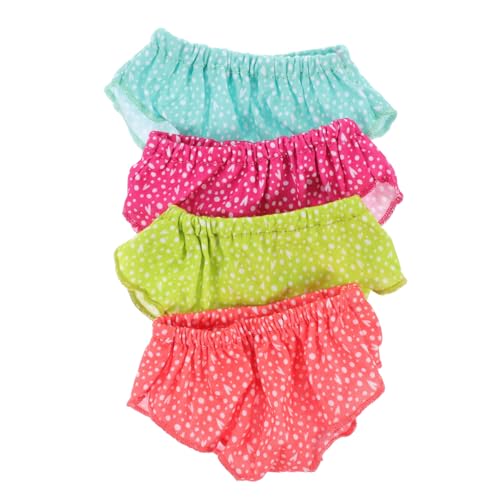 Kisangel 8 Stck Teiliges Puppen Unterwäsche aus Leichtem Bunte Panties für Puppen Einfache Anzieh Accessoires zur Puppenkleidung für Kreatives Puppendress Up Kisangel 8 Stck Teiliges Puppen Unterwäsche aus Leichtem Bunte Panties für Puppen Einfache Anzieh Accessoires zur Puppenkleidung für Kreatives Puppendress Up von Kisangel