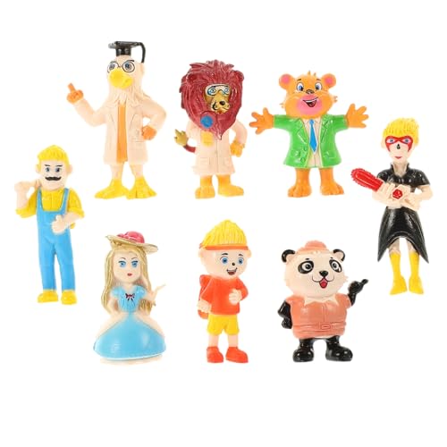 Kisangel 8 Stück Animal Doll Ornamente Lebensecht Bemalte Figuren Dekorationen Mini Party Zahlen Kinderpuppenspielzeug Klein Actionfigur Puppenhaus Kinderzimmer Schmuck Hallo PVC Kisangel 8 Stück Animal Doll Ornamente Lebensecht Bemalte Figuren Dekorationen Mini Party Zahlen Kinderpuppenspielzeug Klein Actionfigur Puppenhaus Kinderzimmer Schmuck Hallo PVC von Kisangel