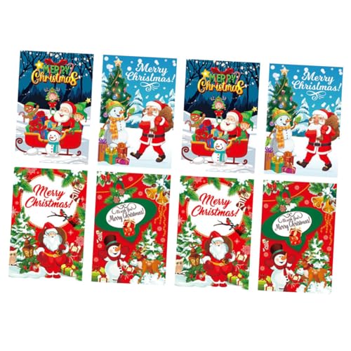 Kisangel 8 Stück Aufkleber für Weinflaschen Weihnachtsweinetiketten für Flaschen Weihnachtsweinflaschenabdeckung Wein dekorative Aufkleber Festival-Etiketten Aufkleber für Flaschen Papier Kisangel 8 Stück Aufkleber für Weinflaschen Weihnachtsweinetiketten für Flaschen Weihnachtsweinflaschenabdeckung Wein dekorative Aufkleber Festival-Etiketten Aufkleber für Flaschen Papier von Kisangel