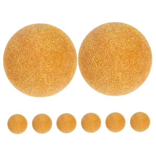Kisangel Ersatz-Set Mit 8 Kleinen Fußballen 36 Mm Für Kinder-tischfußball Realistisches Minispiel von Kisangel