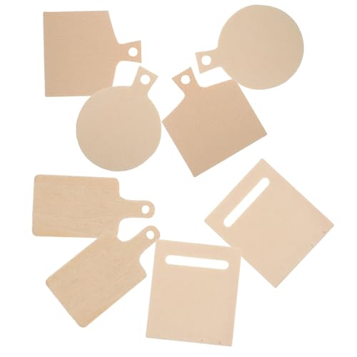 Kisangel 8 Stück Mini-schneidebrettmodell Mini-holzschneidebrett Puppenhaus-küche Unfertiges Schneidebrett Bastelholzplatte Miniküche Mini-käseplatte Mini-küchenspielzeug Hölzern Beige Kisangel 8 Stück Mini-schneidebrettmodell Mini-holzschneidebrett Puppenhaus-küche Unfertiges Schneidebrett Bastelholzplatte Miniküche Mini-käseplatte Mini-küchenspielzeug Hölzern Beige von Kisangel