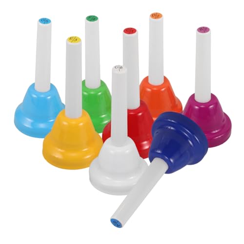 Kisangel 8 Stück Schulglocke musikinstrumente musikspielzeug Musikalisches für Musikspielzeug für Unterrichtsinstrumente Schülerklingel-Set Metall Kisangel 8 Stück Schulglocke musikinstrumente musikspielzeug Musikalisches für Musikspielzeug für Unterrichtsinstrumente Schülerklingel-Set Metall von Kisangel