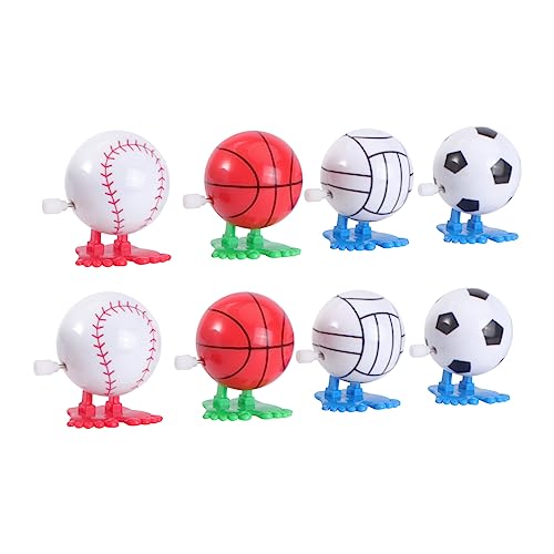 Kisangel 8 Stück Teiliges Aufziehspielzeug im Ball Design Kreatives Clockwork für Jungen und Drinnen und Draußen um Spaß und Kreativität zu Fördern Kisangel 8 Stück Teiliges Aufziehspielzeug im Ball Design Kreatives Clockwork für Jungen und Drinnen und Draußen um Spaß und Kreativität zu Fördern von Kisangel