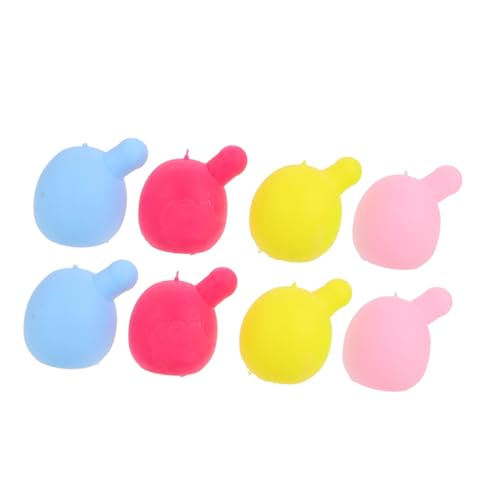 Kisangel 8 Stück Teiliges DIY Squeeze Toy Bubble Kern Kugeln für Puppen Bastelzubehör Kreativitätsförderung Manuelle Geschicklichkeitsspielzeug Zubehör von Kisangel