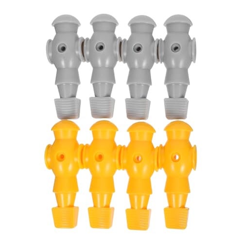 Kisangel 8 Stück Teiliges Foosball Ersatzspieler Figuren für Tischfußball Modell Authentische Action-Figuren in Dunkelgelb und Einfache Montage für Turnierspiele Kisangel 8 Stück Teiliges Foosball Ersatzspieler Figuren für Tischfußball Modell Authentische Action-Figuren in Dunkelgelb und Einfache Montage für Turnierspiele von Kisangel