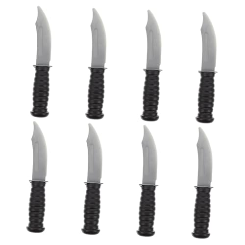 Kisangel 8 Stück Teiliges Halloween Party Cutter aus Stabilem Realistische Nachbildung als Gruselige Requisite für Bühne April Fools und Kostümpartys von Kisangel