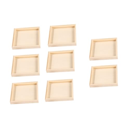 Kisangel 8 Stück Teiliges Holz Organizer für Puzzles Stapelbare Puzzle Aufbewahrungstabletts aus Naturbelassenem Holz Robuste Sortierschalen für Einfachen Aufräumen und Verstauen Kisangel 8 Stück Teiliges Holz Organizer für Puzzles Stapelbare Puzzle Aufbewahrungstabletts aus Naturbelassenem Holz Robuste Sortierschalen für Einfachen Aufräumen und Verstauen von Kisangel