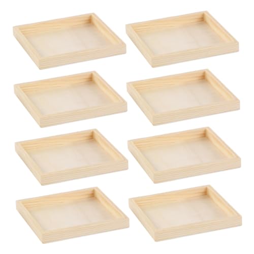 Kisangel 8 Stück Teiliges Holztablett für Puzzles Tragbarer Organizer aus Unbehandeltem Holz Räumlichen Vorstellungskraft Stabil und Praktisch für Puzzle Kisangel 8 Stück Teiliges Holztablett für Puzzles Tragbarer Organizer aus Unbehandeltem Holz Räumlichen Vorstellungskraft Stabil und Praktisch für Puzzle von Kisangel