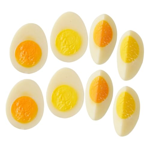 Kisangel 8 Stück Teiliges Künstliche Eiermodelle Realistische Langlebige Food Props für Fotografie Unterricht und Dekoration Leicht und Stoßfest für Küchen und Bastelzwecke Kisangel 8 Stück Teiliges Künstliche Eiermodelle Realistische Langlebige Food Props für Fotografie Unterricht und Dekoration Leicht und Stoßfest für Küchen und Bastelzwecke von Kisangel