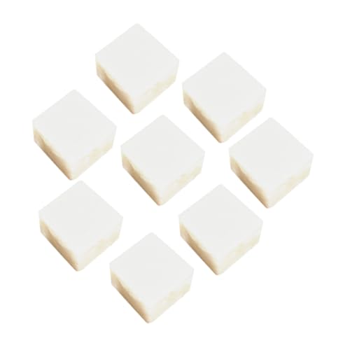 Kisangel 8 Stück Teiliges Künstlicher Tofu Modelle Simulationstofu für Partydekoration Fotorequisiten und Essenspräsentation aus Realistische Nachbildung der Tofu Textur Kisangel 8 Stück Teiliges Künstlicher Tofu Modelle Simulationstofu für Partydekoration Fotorequisiten und Essenspräsentation aus Realistische Nachbildung der Tofu Textur von Kisangel