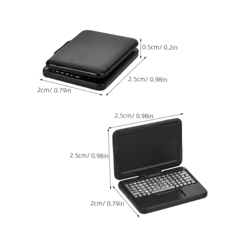 Kisangel 8 Stück Teiliges Miniatur-Dollhouse-Laptop- Realistische Faltbare aus Kunststoff Detailreich Klappbar für Rollenspiele Frühe von Kreativität und Fantasie Kisangel 8 Stück Teiliges Miniatur-Dollhouse-Laptop- Realistische Faltbare aus Kunststoff Detailreich Klappbar für Rollenspiele Frühe von Kreativität und Fantasie von Kisangel