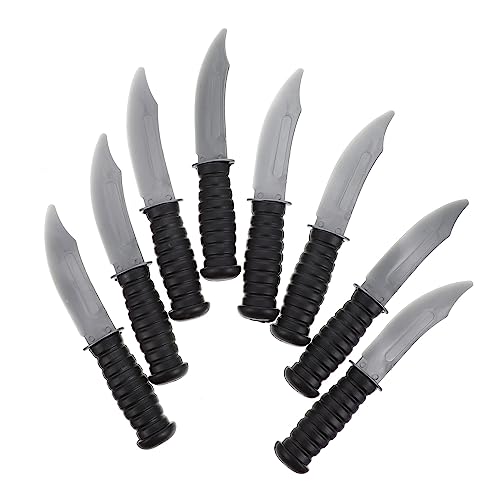 Kisangel 8 Stücke Kunststoff Cutter Spielzeug für Kinder Fake Cutter Requisiten für Halloween Party Foto Props Cosplay Zubehör Deko Gadget für Kisangel 8 Stücke Kunststoff Cutter Spielzeug für Kinder Fake Cutter Requisiten für Halloween Party Foto Props Cosplay Zubehör Deko Gadget für von Kisangel