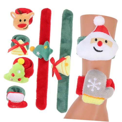 Kisangel 8 Stück Teiliges Slap Armbänder Bunte Schnapparmbänder für Partys Weihnachten Halloween Geburtstagsgeschenke Sicheres Material Kreatives Design Leicht und Tragbar Kisangel 8 Stück Teiliges Slap Armbänder Bunte Schnapparmbänder für Partys Weihnachten Halloween Geburtstagsgeschenke Sicheres Material Kreatives Design Leicht und Tragbar von Kisangel
