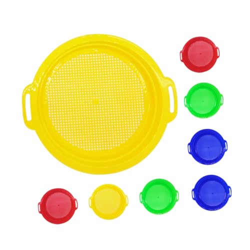 Kisangel 8 Stück Teiliges Strandspielzeug Set Sandfilter Sieb Leicht Tragbar für Kreatives Am Strand Park Outdoor Kisangel 8 Stück Teiliges Strandspielzeug Set Sandfilter Sieb Leicht Tragbar für Kreatives Am Strand Park Outdoor von Kisangel