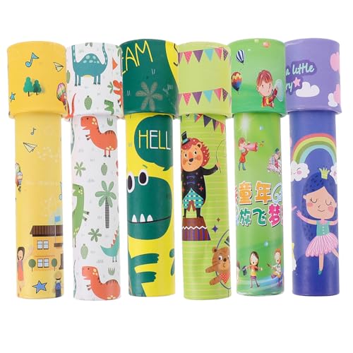 Kisangel 8 Stück Teiliges Tragbares für Rotierendes Design mit Bunten Mustern Kreatives Lernspielzeug Fantasie und Kreativität von Kisangel