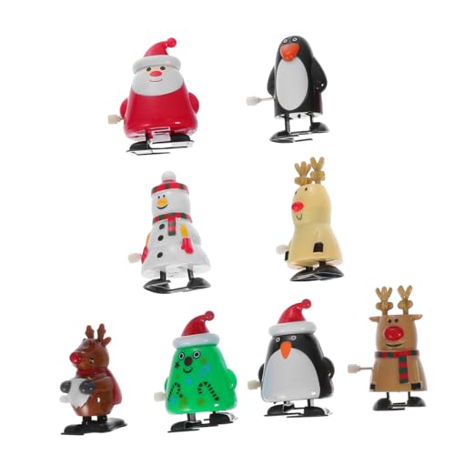 Kisangel 8 Stück Teiliges Weihnachts Aufziehspielzeug für Kreative und Lustige Uhren Spielzeuge als Partygeschenke und Deko für Weihnachten Zufällige Farbe Zufällige Farbe Kisangel 8 Stück Teiliges Weihnachts Aufziehspielzeug für Kreative und Lustige Uhren Spielzeuge als Partygeschenke und Deko für Weihnachten Zufällige Farbe Zufällige Farbe von Kisangel