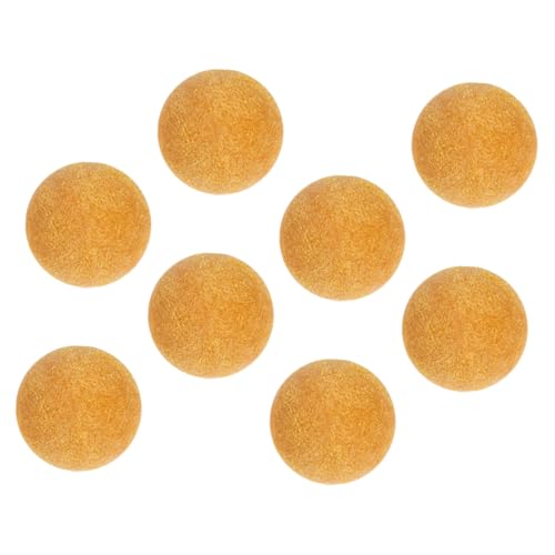 Kisangel 8 Stück Tischfußball Fußballbälle Mini Tischkicker Ersatzbälle für Kickerbälle Mini-Fußball Mini-Sportbälle Kickertischbälle Plastikkugeln Mini -Bälle Abs Yellow Kisangel 8 Stück Tischfußball Fußballbälle Mini Tischkicker Ersatzbälle für Kickerbälle Mini-Fußball Mini-Sportbälle Kickertischbälle Plastikkugeln Mini -Bälle Abs Yellow von Kisangel