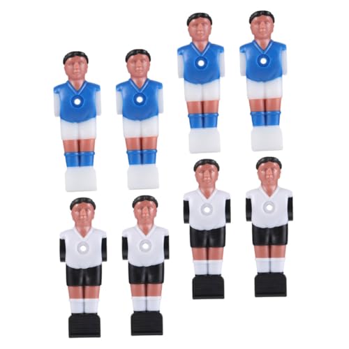 Kisangel 8 Stücke Tischfußballspieler Puppen Tischfußball Spielzeug Realistische Details Für Familienspaß von Kisangel