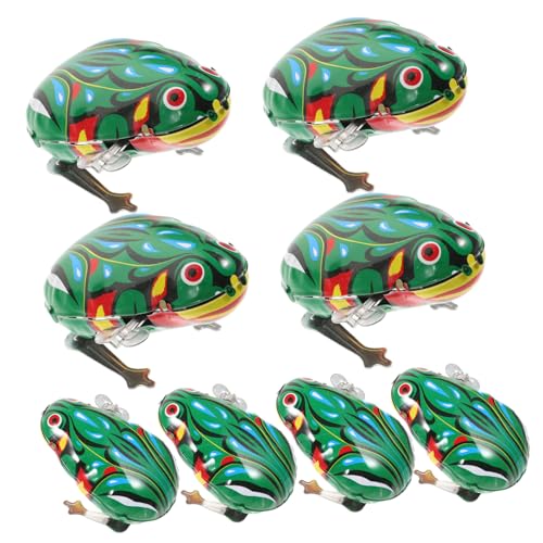 Kisangel 8 Stück Uhrwerk-Frosch- Frosch Aufziehen Frösche Modell Tierspielzeug Aufziehbares Kreatives Aufziehspielzeug Uhrwerk- Eisen Kisangel 8 Stück Uhrwerk-Frosch- Frosch Aufziehen Frösche Modell Tierspielzeug Aufziehbares Kreatives Aufziehspielzeug Uhrwerk- Eisen von Kisangel