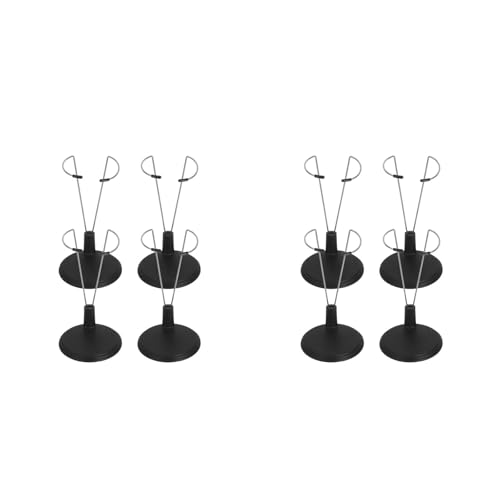 Kisangel 8 Stück Vielseitige Schwarze Puppenständer PVC-Leuchtstabständer Stabile Basis Für Actionfiguren Und Spielzeug 12–14 cm Höhe Für Schreibtischvitrinen Aufführungen Cosplay-Events Kisangel 8 Stück Vielseitige Schwarze Puppenständer PVC-Leuchtstabständer Stabile Basis Für Actionfiguren Und Spielzeug 12–14 cm Höhe Für Schreibtischvitrinen Aufführungen Cosplay-Events von Kisangel