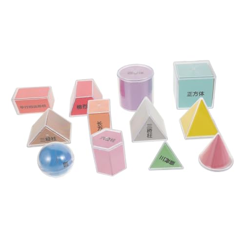 Kisangel 8-teiliges Set Geometriemodell Geomagnetisch Geometrische Körper Material Für Den Mathematikunterricht Geometrisches Maß Dreieckig Geometrisch Geometrische Formen Papier von Kisangel