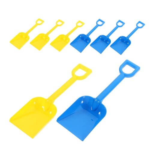 Kisangel Outdoor-Spielzeug 8-teilig Gartengeräte-Set Für Jungen Und Mädchen Strandset Robuster Kunststoff Für Schatzsuche Und Spielen von Kisangel