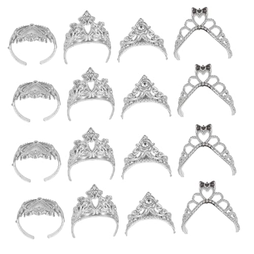 Kisangel 80 Stück Teiliges Miniatur Puppenkrönchen aus Kunststoff Miniatur Tiara für Puppenhaus Vielseitige Kopfbedeckung für Rollenspiele Leichtes Zubehör zur Kreativen Verkleidung und Kisangel 80 Stück Teiliges Miniatur Puppenkrönchen aus Kunststoff Miniatur Tiara für Puppenhaus Vielseitige Kopfbedeckung für Rollenspiele Leichtes Zubehör zur Kreativen Verkleidung und von Kisangel