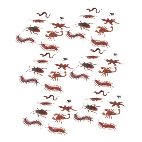 Kisangel 80Stücke Teiliges Realistischer Kunststoff Insekten Für Halloween Streiche Simulationsgecko Kakerlaken Und Mehr Requisiten Für Kostümpartys Kisangel 80Stücke Teiliges Realistischer Kunststoff Insekten Für Halloween Streiche Simulationsgecko Kakerlaken Und Mehr Requisiten Für Kostümpartys von Kisangel
