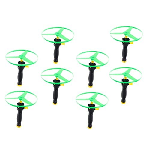 Kisangel Jungen- Und Mädchenfreundliche Pull String Flying Disc Für Jungen Und Mädchen Flying Zufällige Farbe von Kisangel