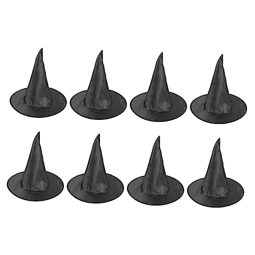 Kisangel 8Stücke Halloween Hexenhüte Für Erwachsene Dekorative Zaubererkappen Für Cosplay Fotorequisiten Und Halloween Partys von Kisangel