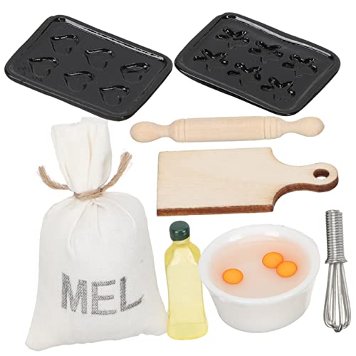 Kisangel 8Stücke Teiliges Küchenzubehör Für Puppenhaus Backutensilien Und Kochwerkzeuge Mikroszenendekoration Für Kreative Spielwelten Und Puppenhaus Szenen Kisangel 8Stücke Teiliges Küchenzubehör Für Puppenhaus Backutensilien Und Kochwerkzeuge Mikroszenendekoration Für Kreative Spielwelten Und Puppenhaus Szenen von Kisangel